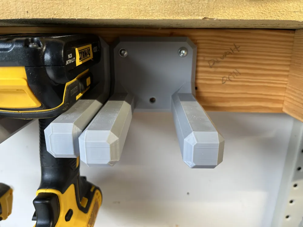 Arquivo STL Suporte para Furadeira a Bateria