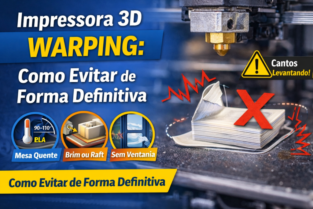 Impressora 3D Warping
