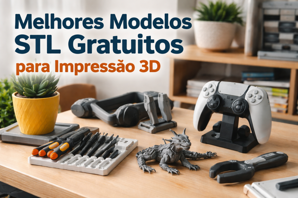melhores modelos STL gratuitos para impressão 3D