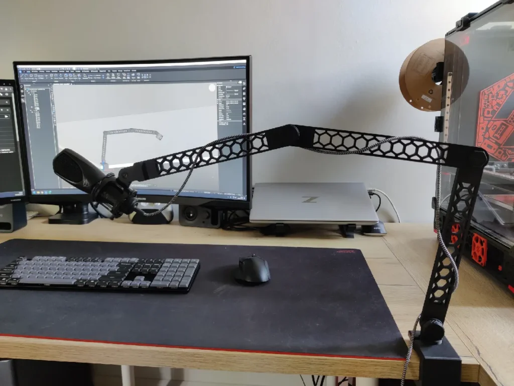 STL Suporte para Microfone de Mesa