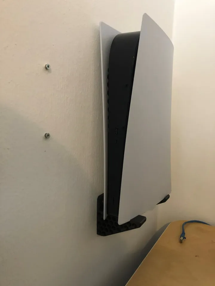STL Suporte PS5 Slim Parede