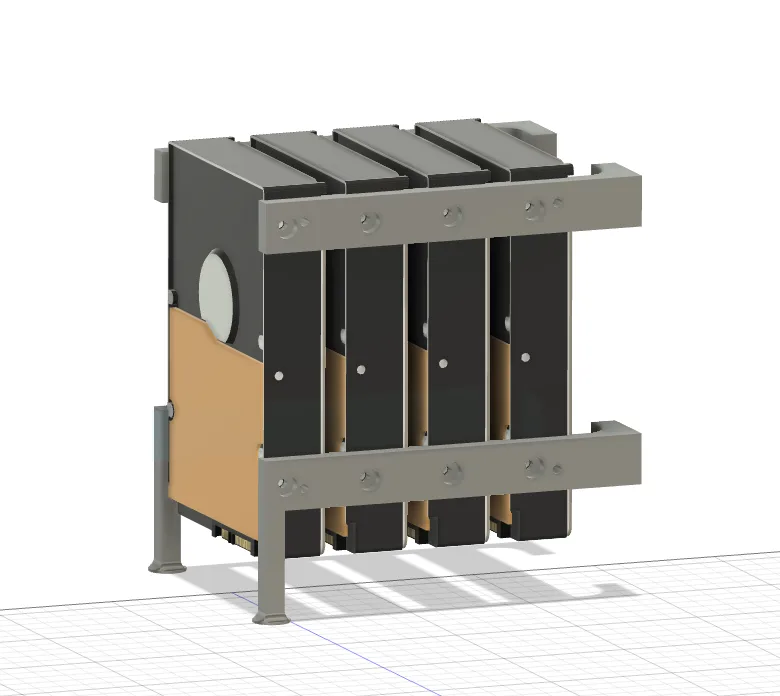 STL Organizador de HD Externo