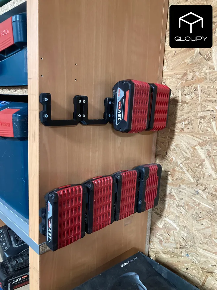 STL Suporte Carregador Bosch GAL